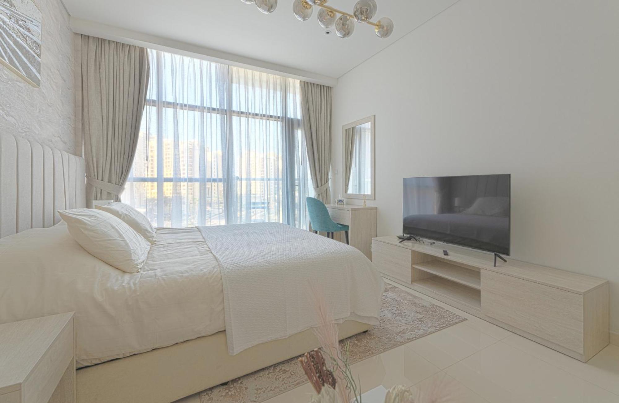 Luxury Studio, Seven Palm Residence-Palm Jumeirah Dubai Exterior foto